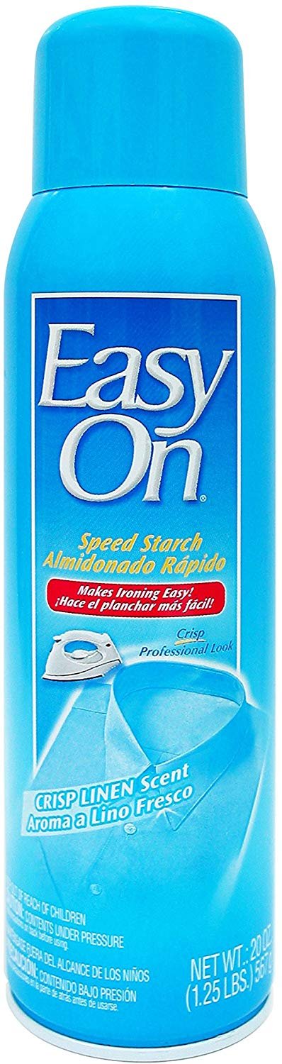 Easy On Heavy Duty Speed Spray Starch Crisp Linen Scent 20 oz Hard To Find  New