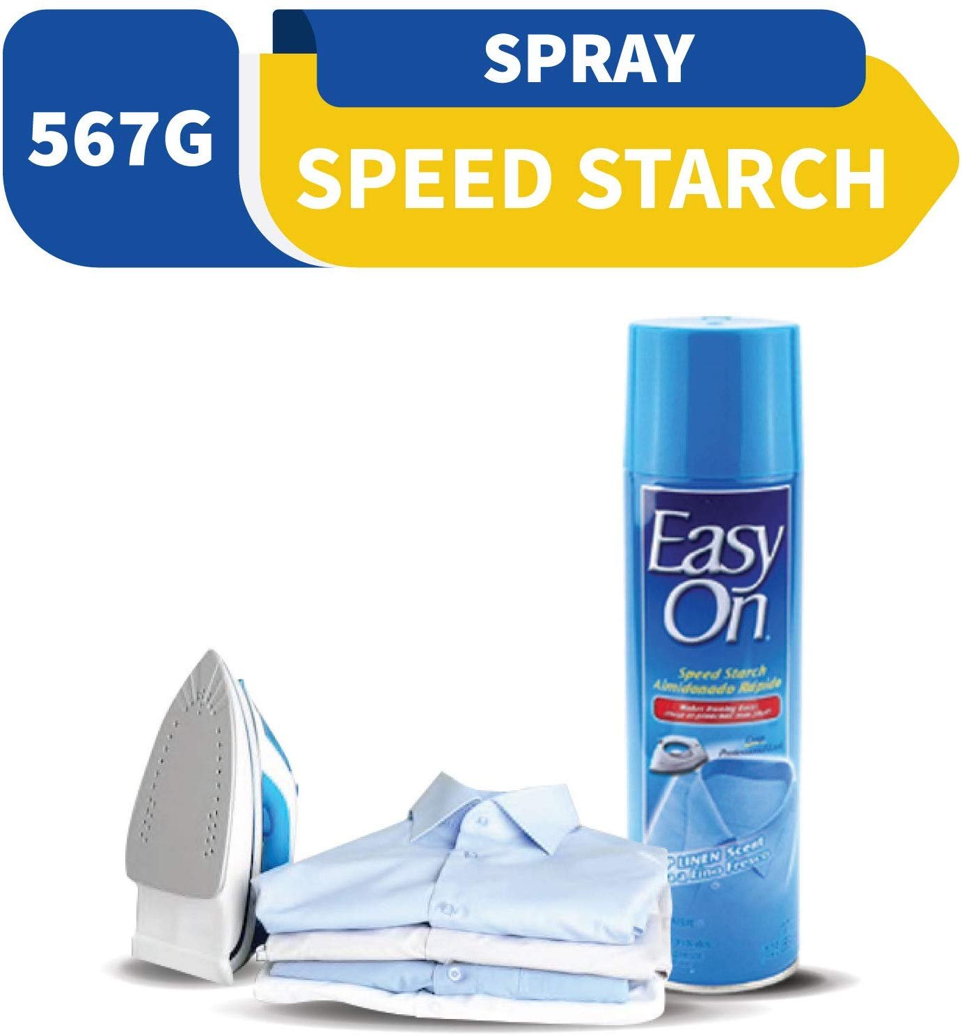 Manufacturer Easy on Spray Starch Aerosol Fabric Speed Laundry Starch for  Ironing Clothes - China Stiffing Clothes Spray and Niagara Spray Starch  price